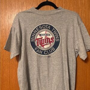 Minnesota Twins Fan Club Gray T-Shirt